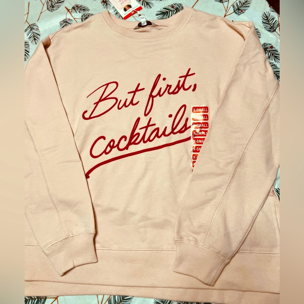 Wildfox Women’s Long Sleeve Sweatshirt Size XS New with Tags